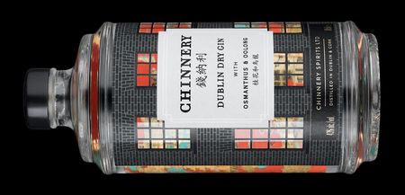 The Chinnery Gin bottle label